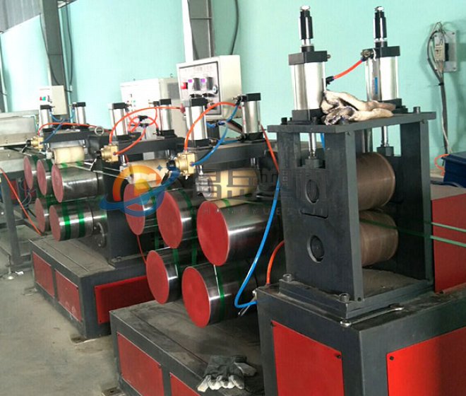 PET strap band production line