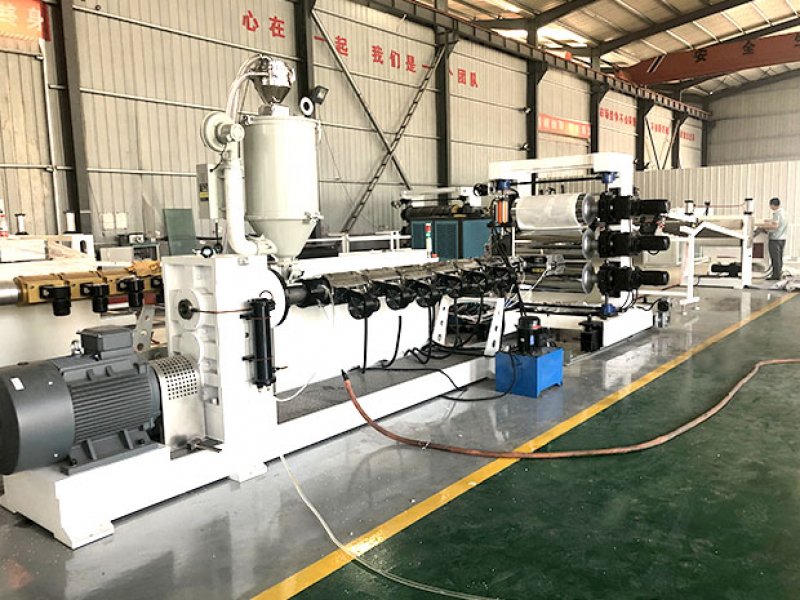 PP / PE / PS / ABS / HIPS / PMMA sheet production line