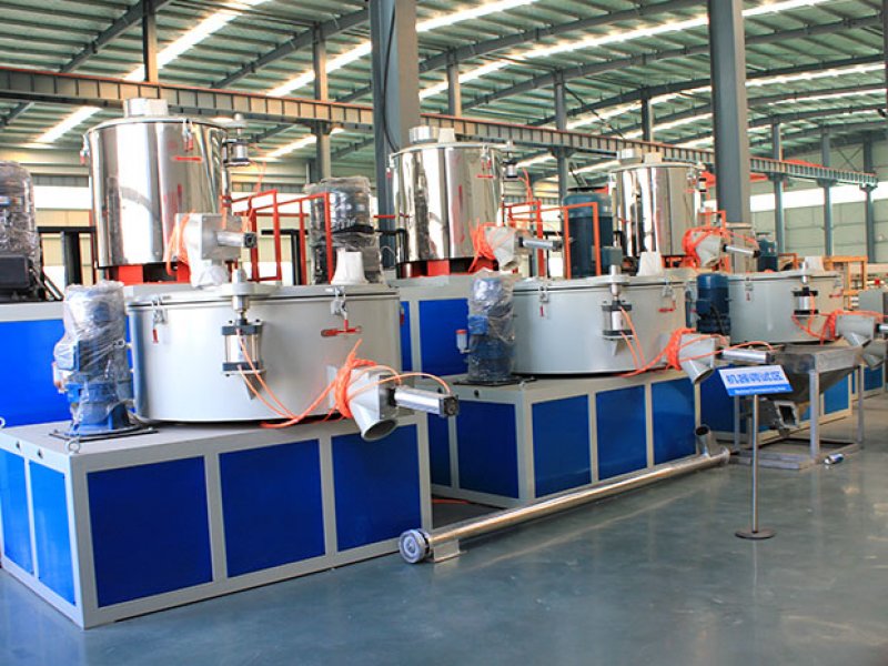 Auxiliary machines related to plastic extrusion machine