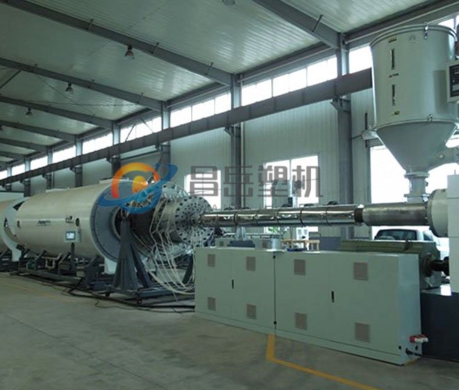 HDPE Jacket Extrusion Line for PU Foaming Pre-insulated Pipe