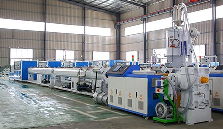 HDPE PVC  PPR pipe production line